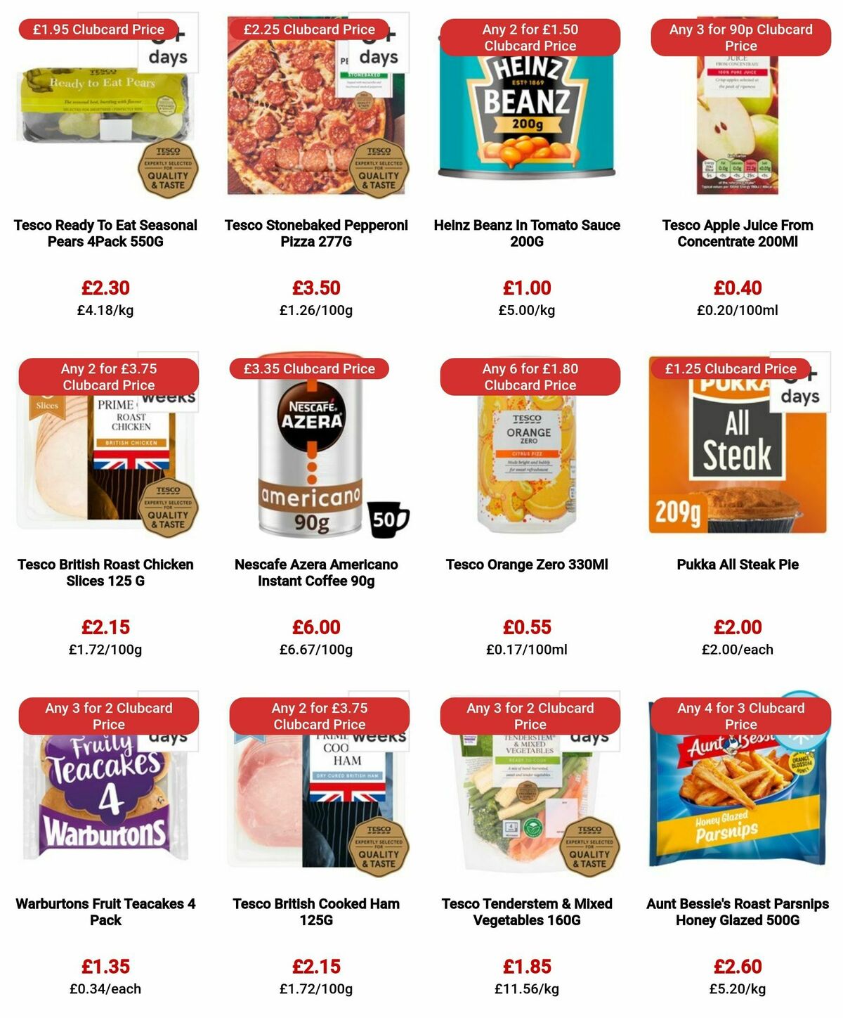 TESCO Offers from 18 January