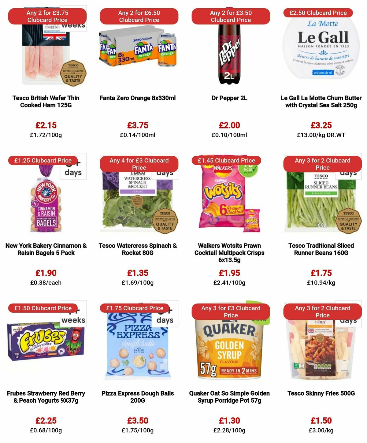 TESCO Offers from 25 January