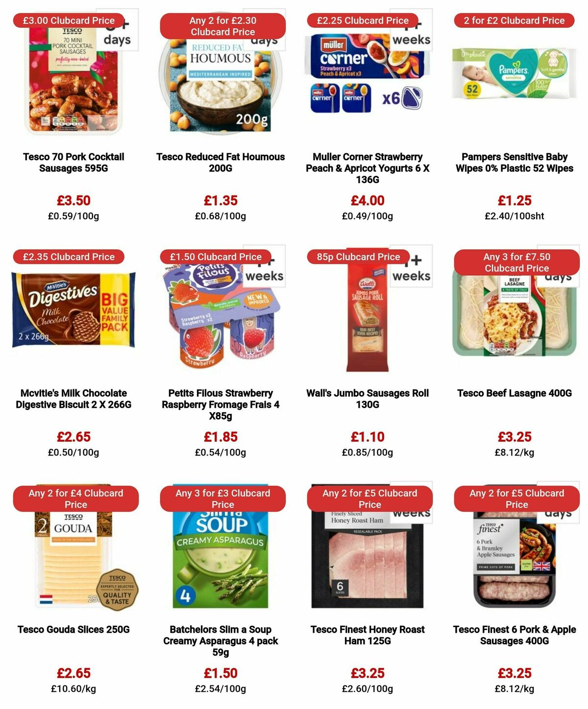 TESCO Offers from 25 January