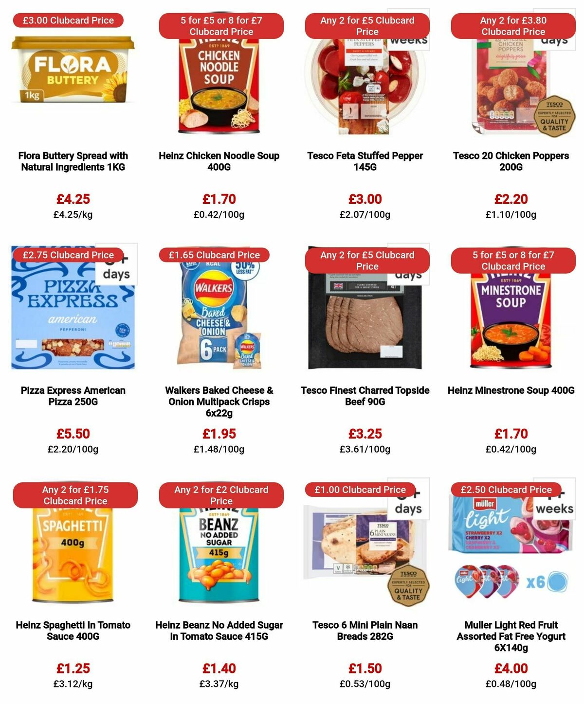 TESCO Offers from 25 January