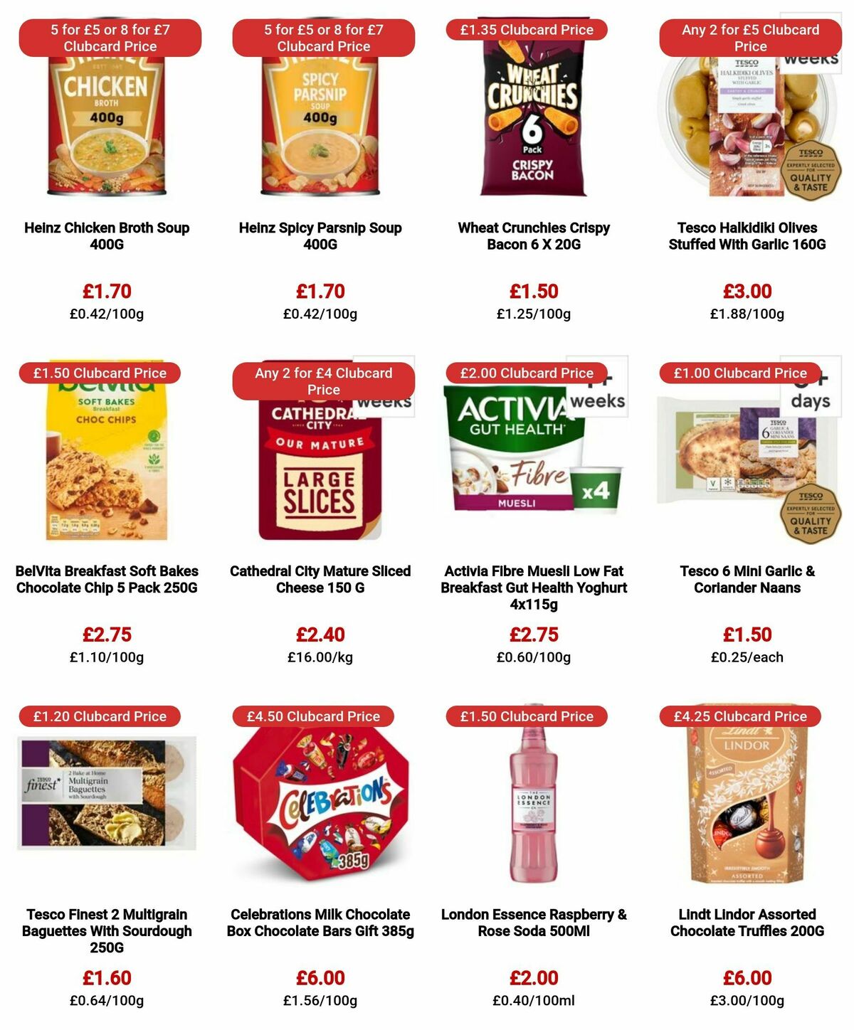 TESCO Offers from 25 January