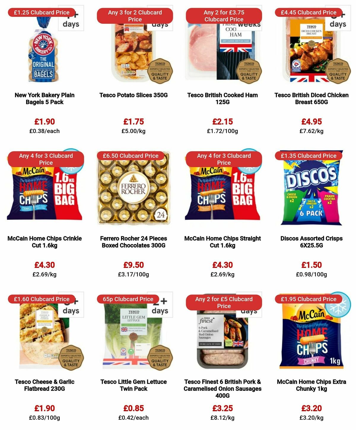 TESCO Offers from 25 January