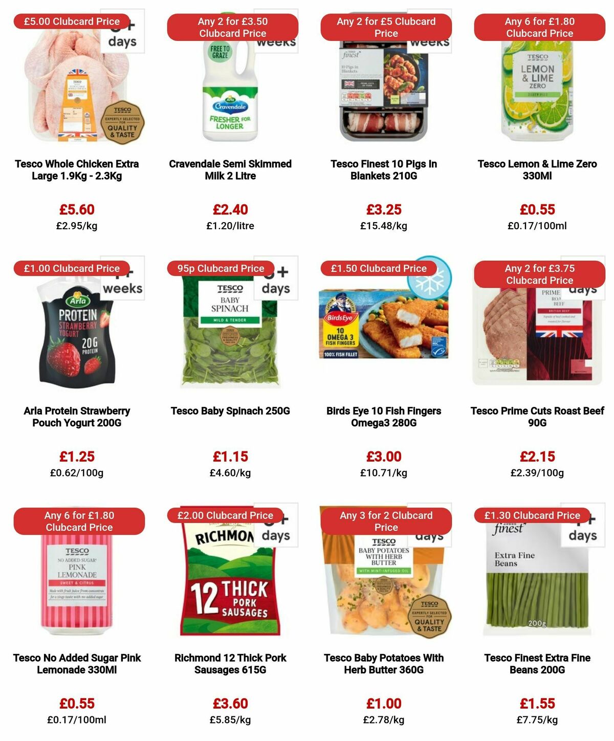 TESCO Offers from 25 January