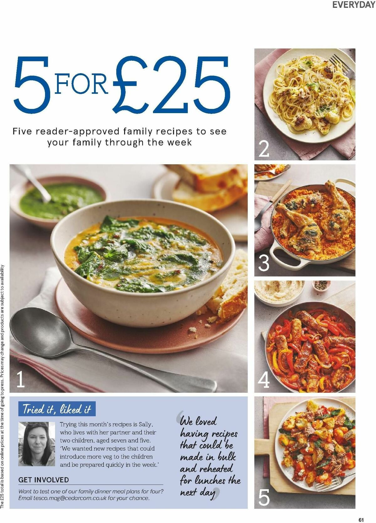 TESCO Magazine February Offers from 1 February