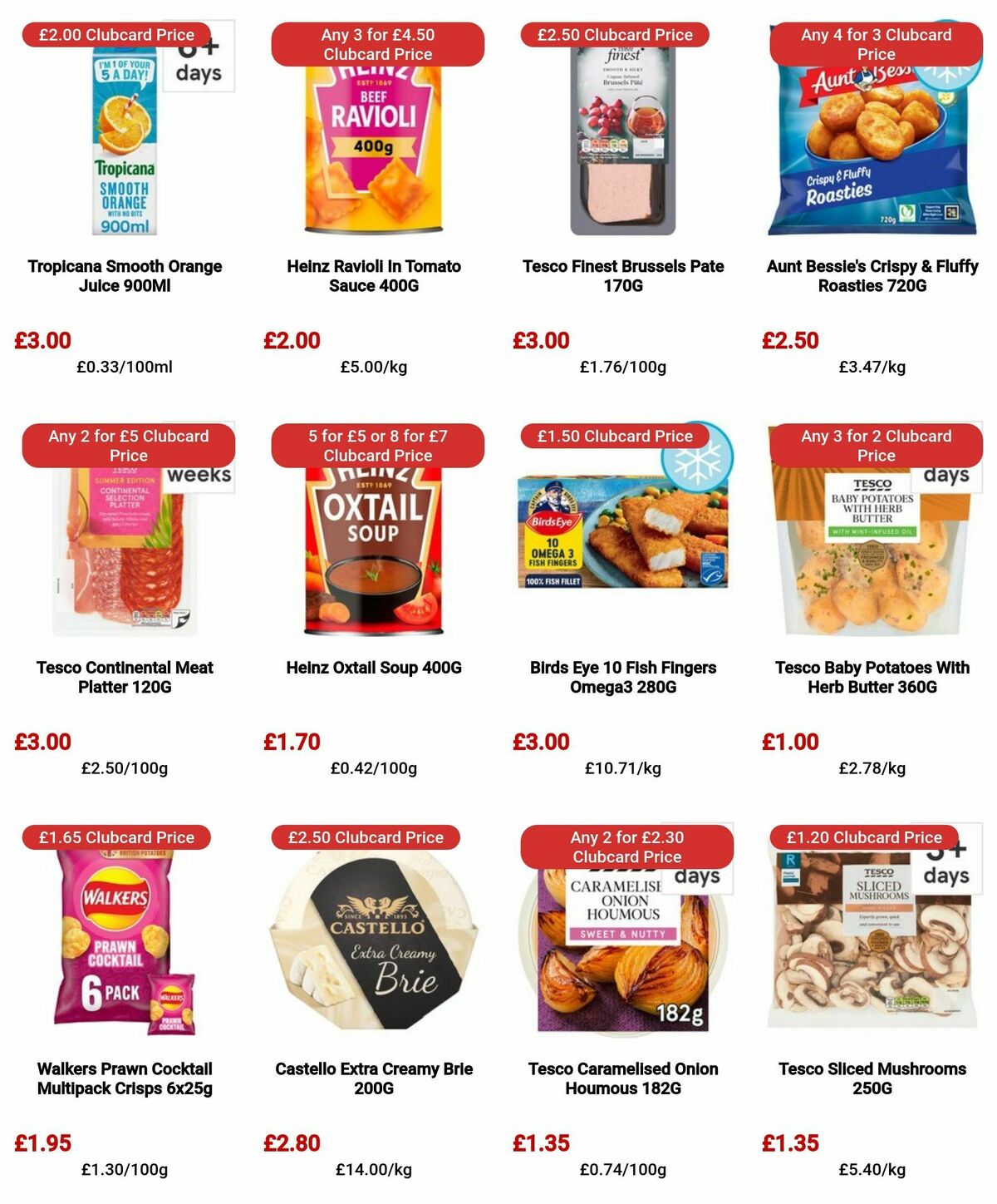 TESCO Offers from 1 February