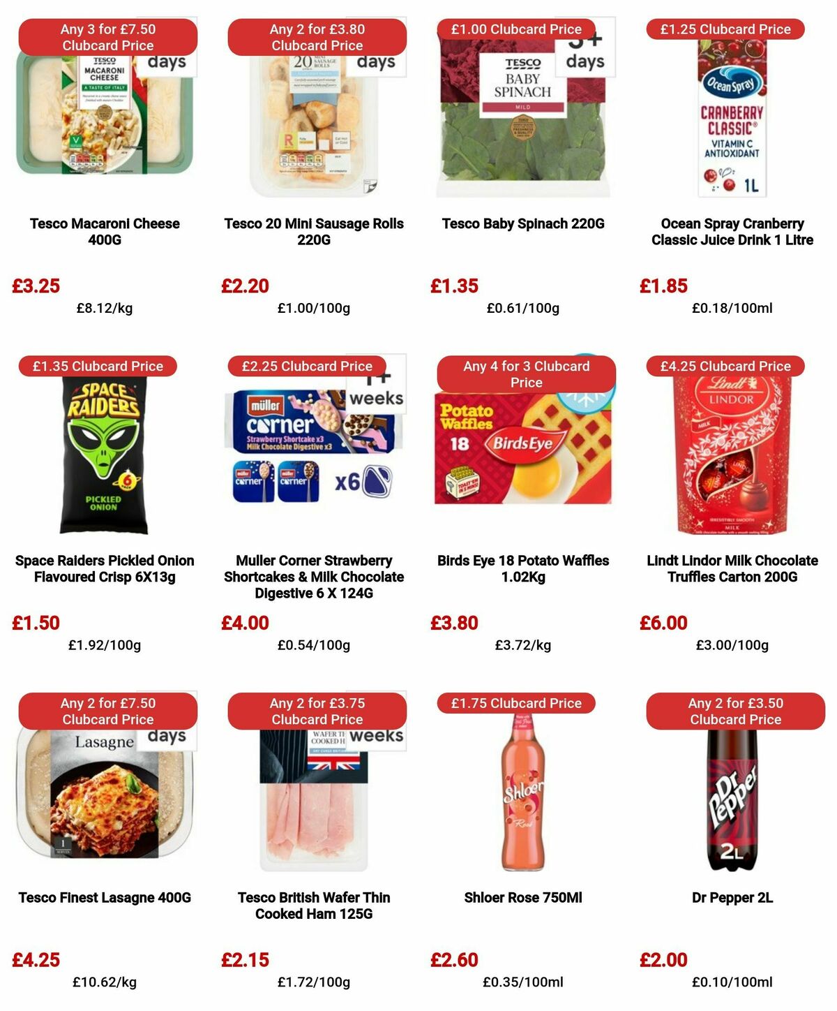 TESCO Offers from 1 February