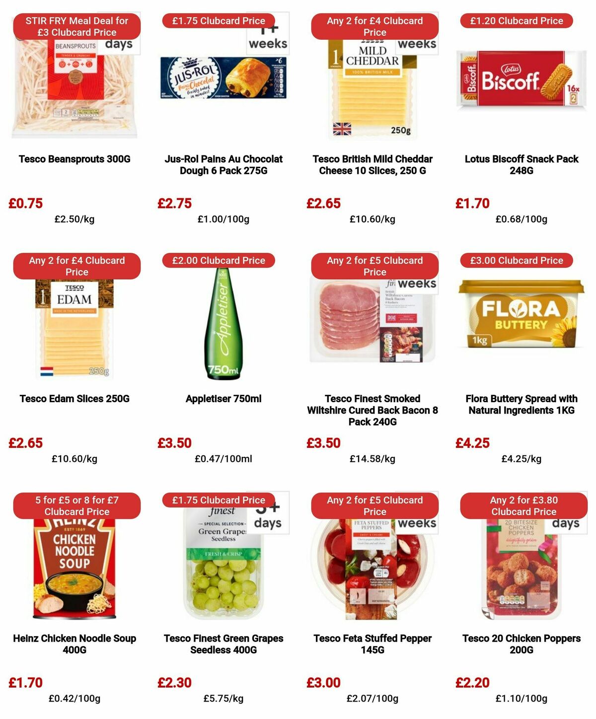 TESCO Offers from 1 February