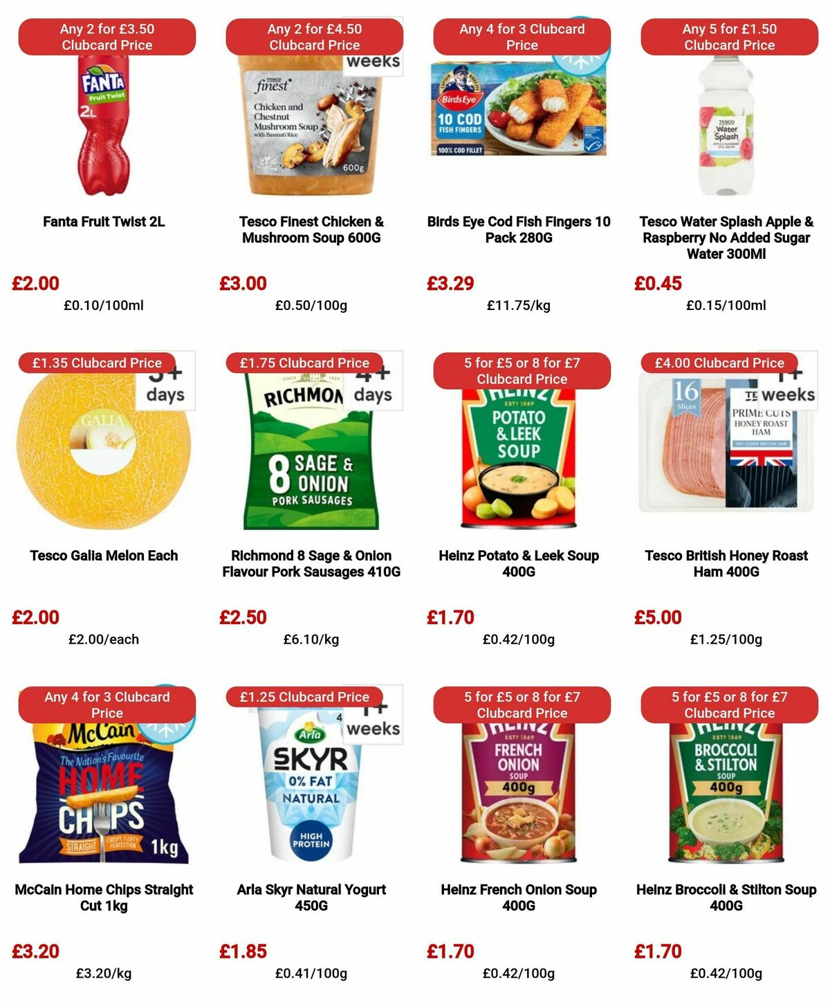 TESCO Offers from 1 February