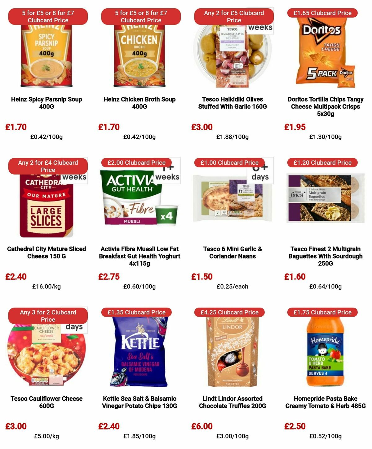 TESCO Offers from 1 February