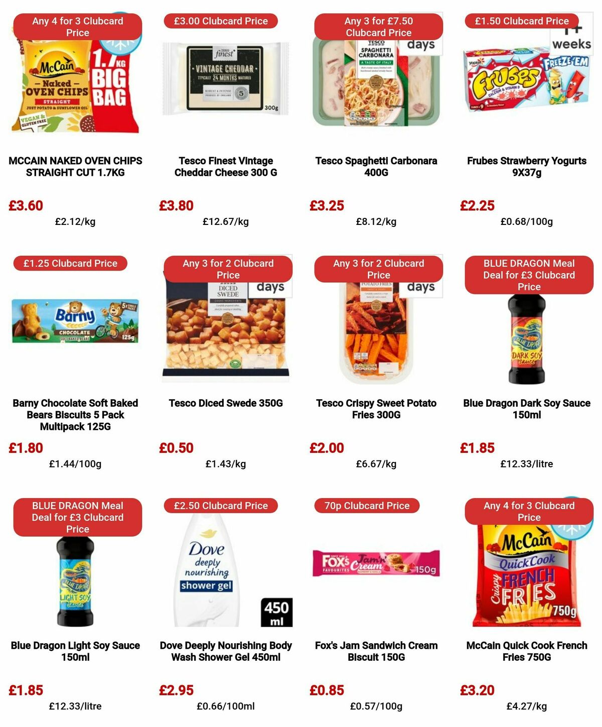 TESCO Offers from 1 February