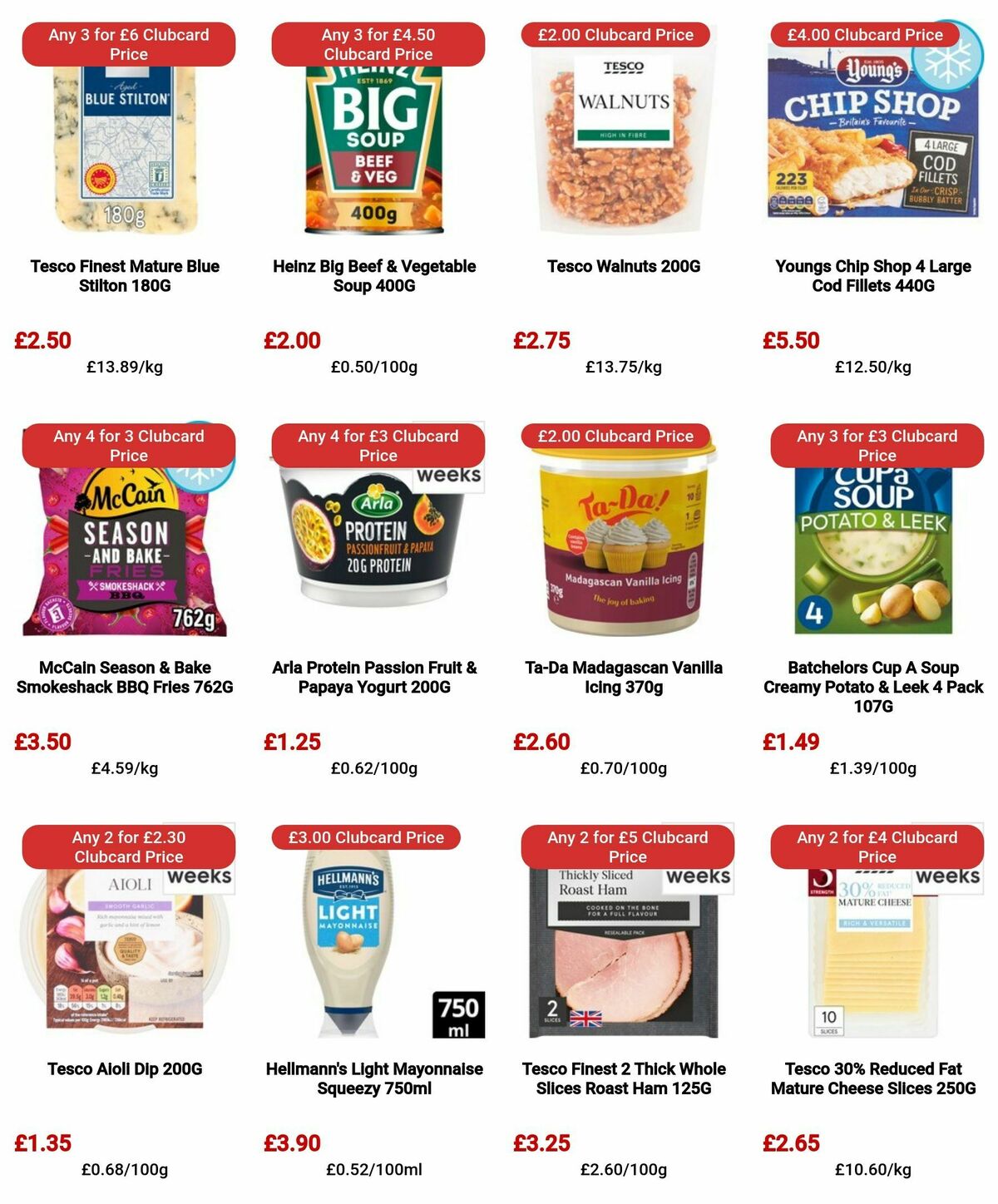 TESCO Offers from 1 February