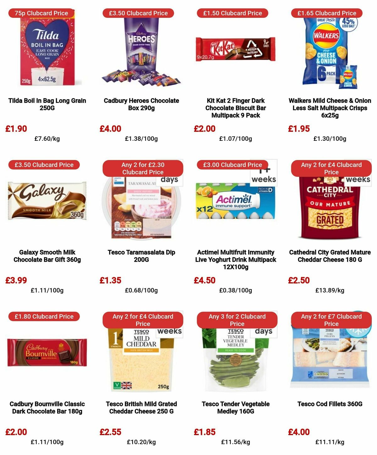 TESCO Offers from 1 February