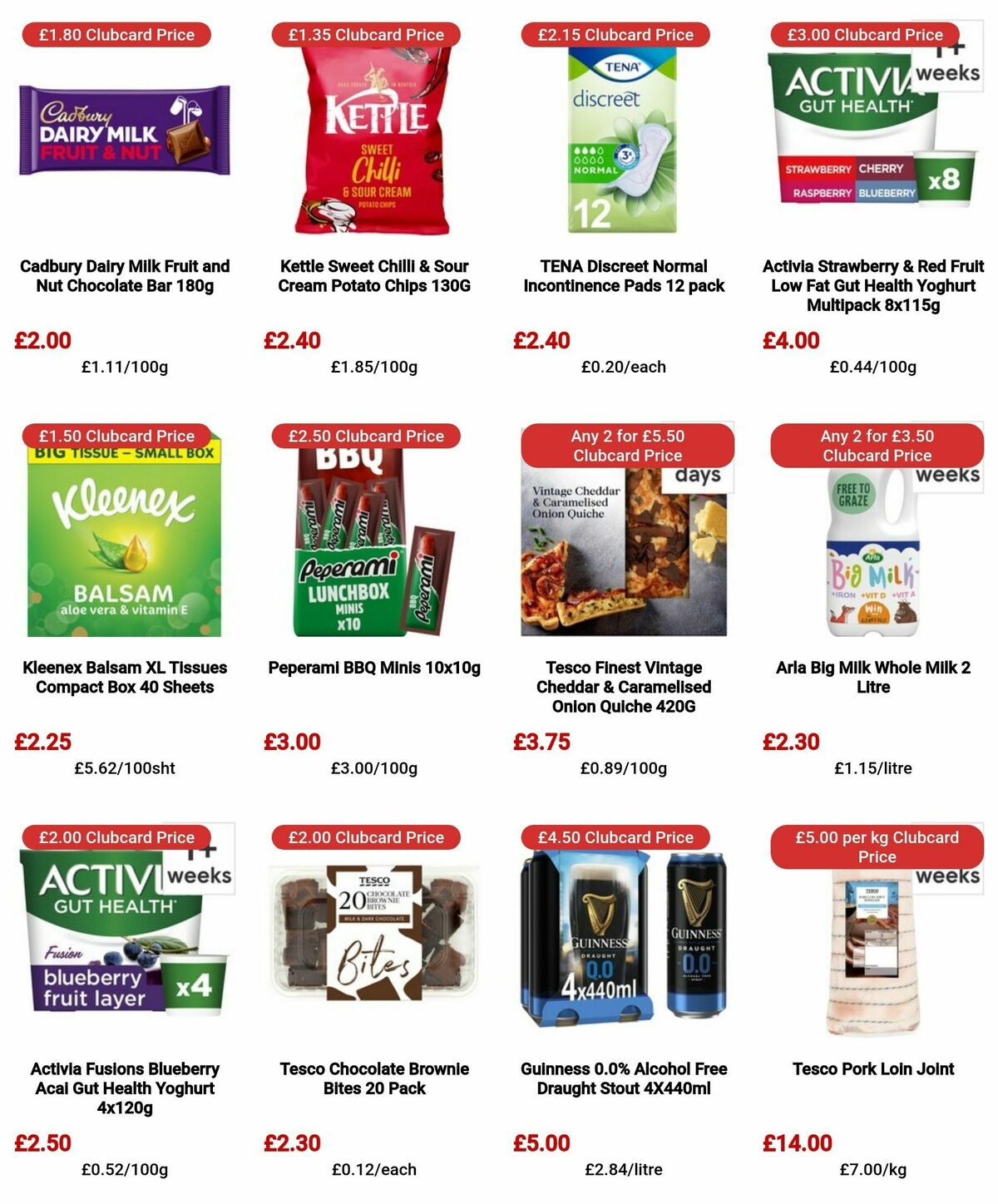 TESCO Offers from 1 February