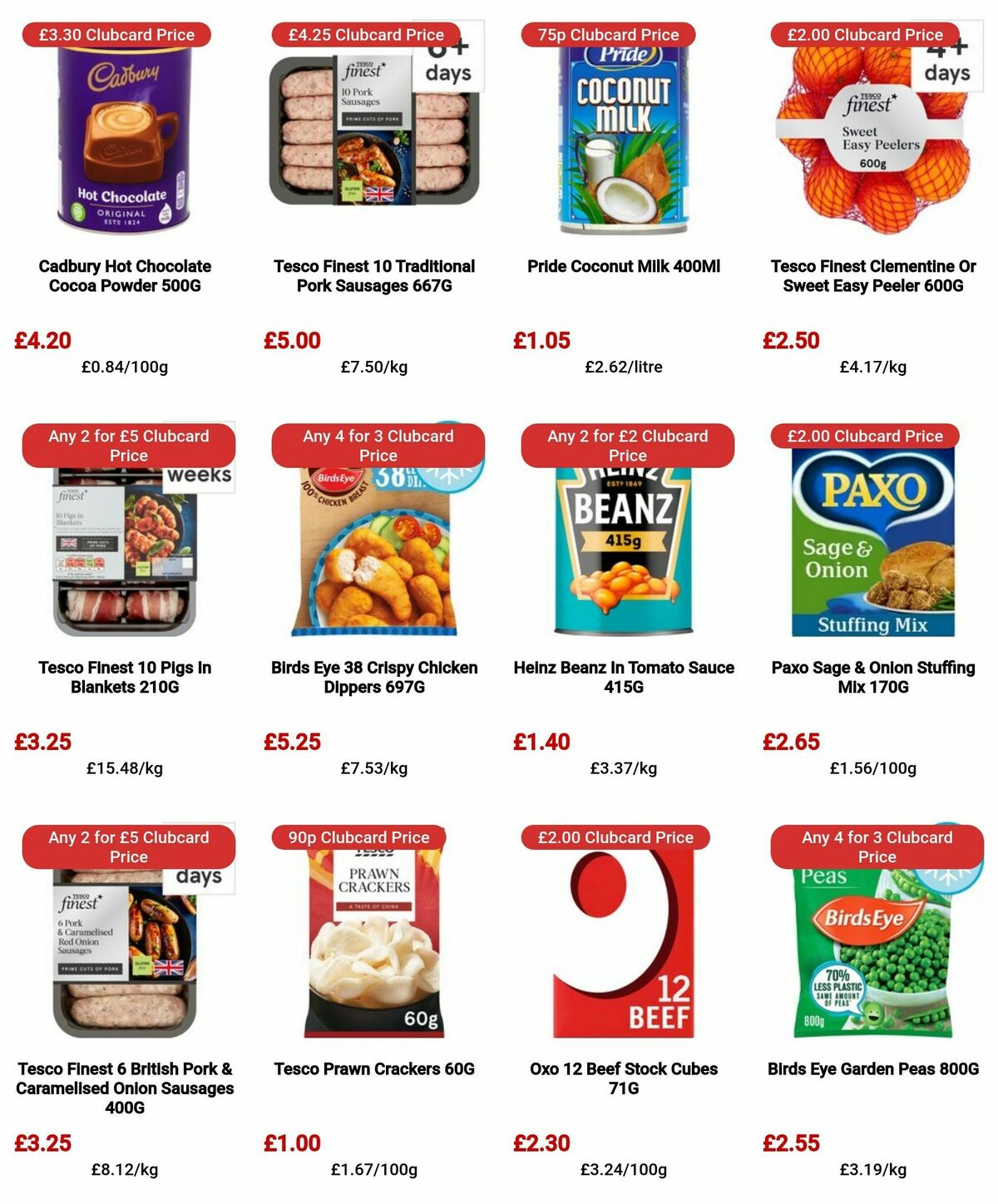 TESCO Offers from 1 February