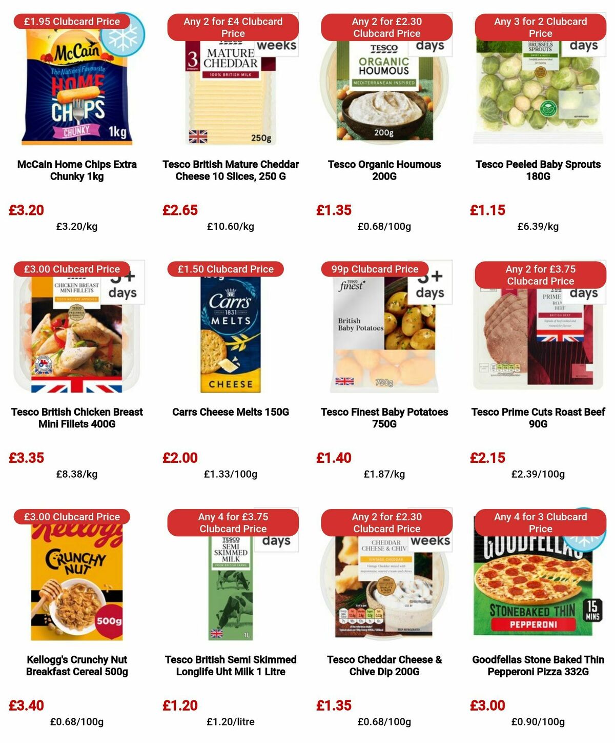 TESCO Offers from 1 February