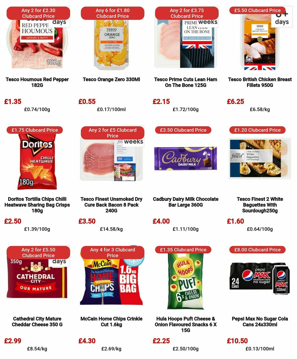 TESCO Offers from 1 February