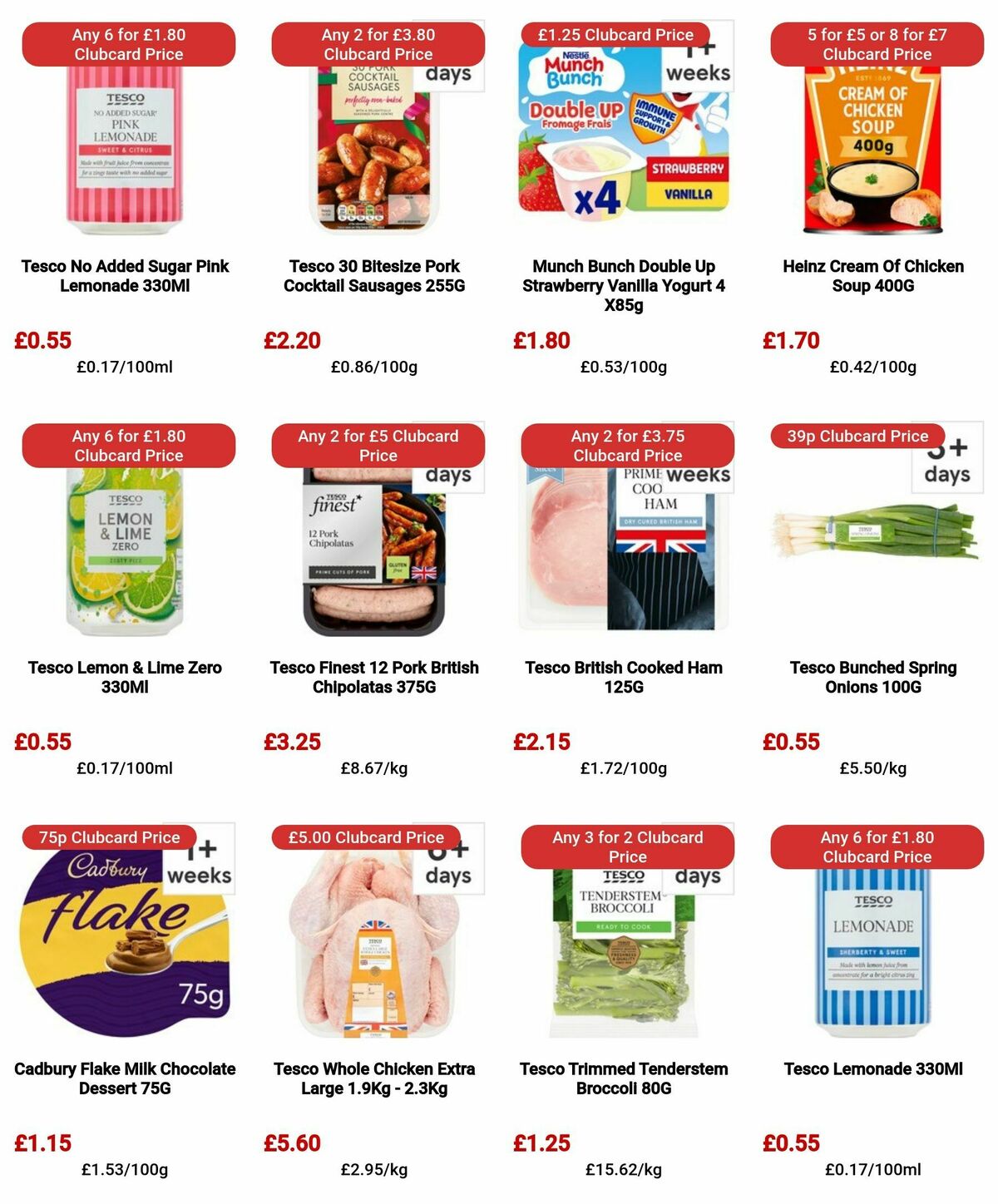 TESCO Offers from 1 February