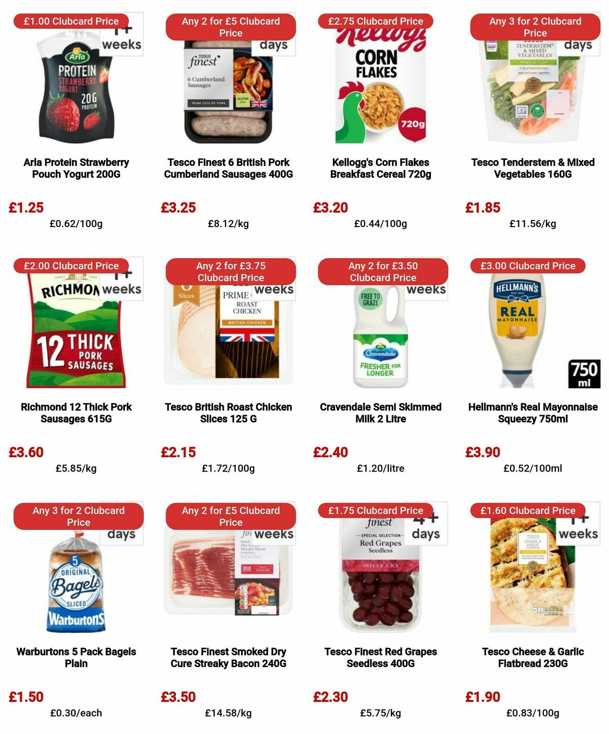 TESCO Offers from 1 February