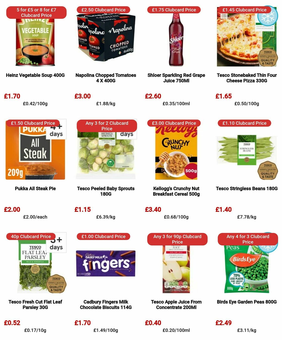 TESCO Offers from 14 February