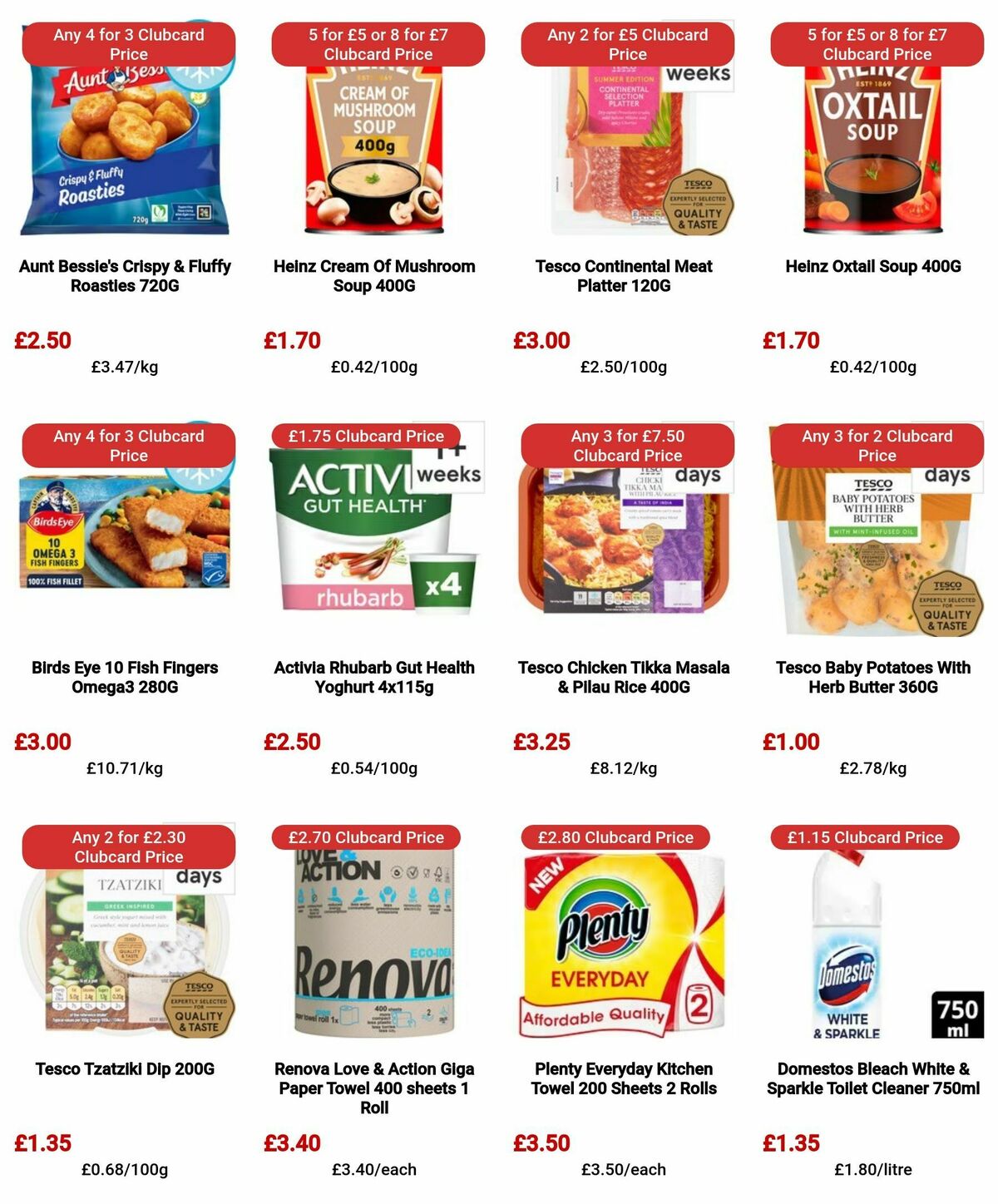 TESCO Offers from 14 February