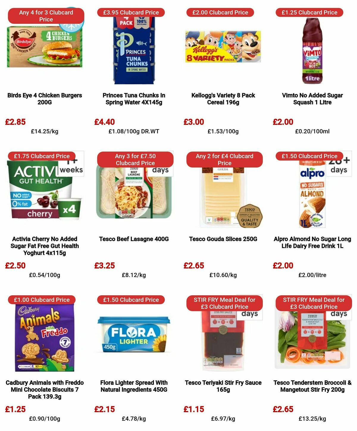 TESCO Offers from 14 February