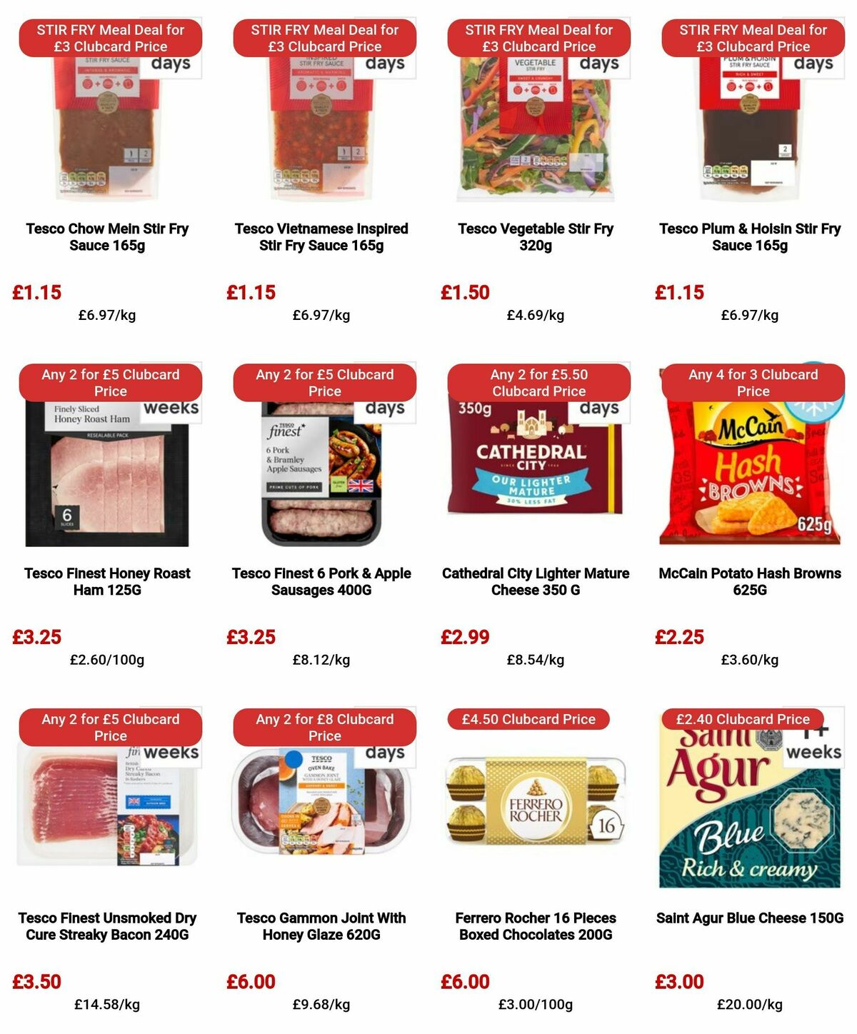 TESCO Offers from 14 February