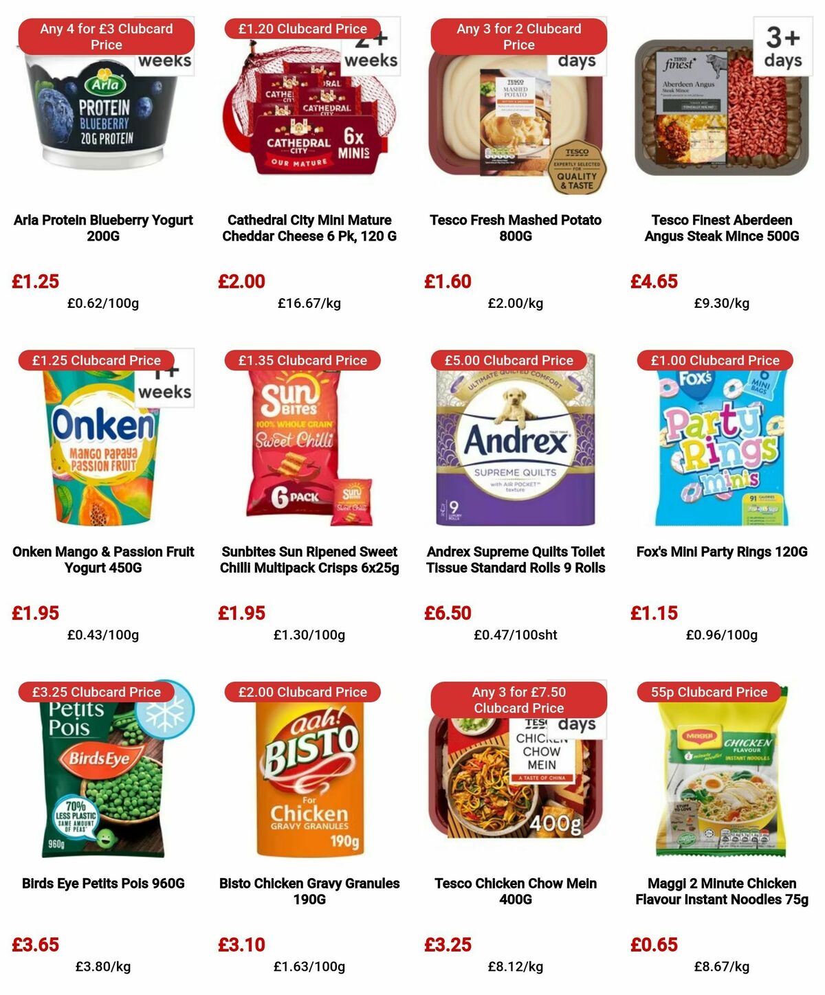 TESCO Offers from 14 February