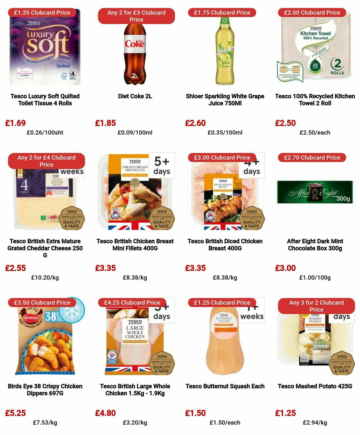 TESCO Offers from 14 February