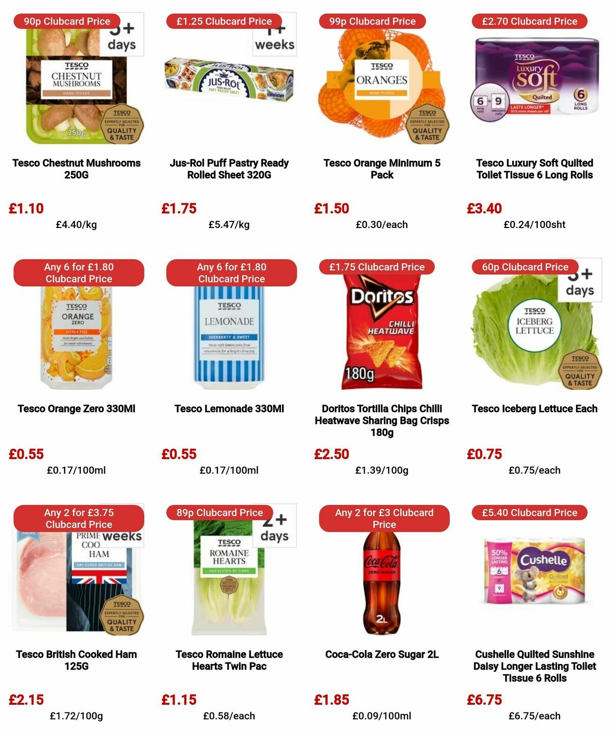 TESCO Offers from 14 February