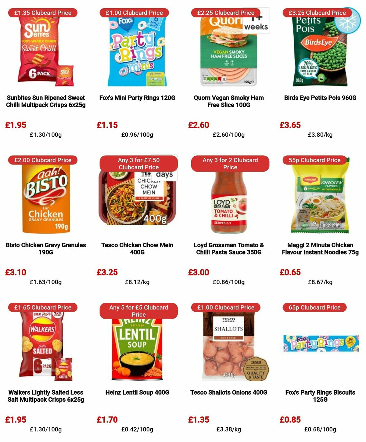 TESCO Offers from 22 February