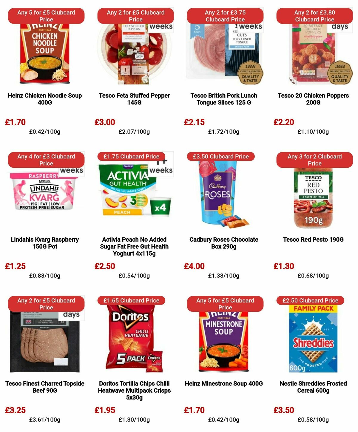 TESCO Offers from 22 February