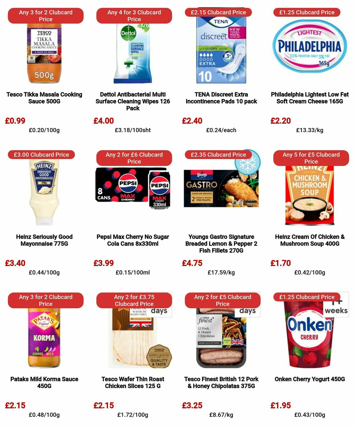 TESCO Offers from 22 February