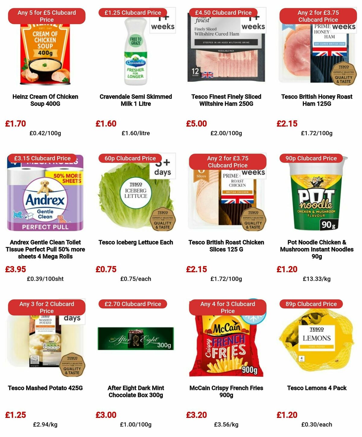 TESCO Offers from 22 February