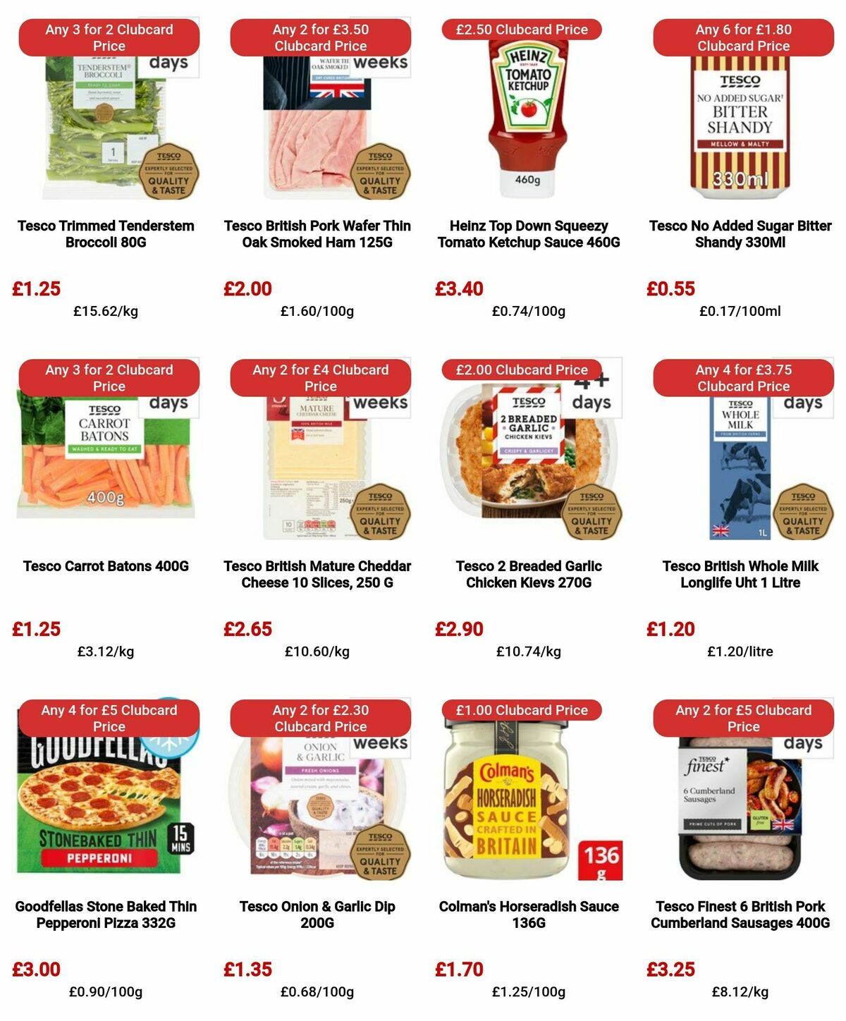 TESCO Offers from 29 February