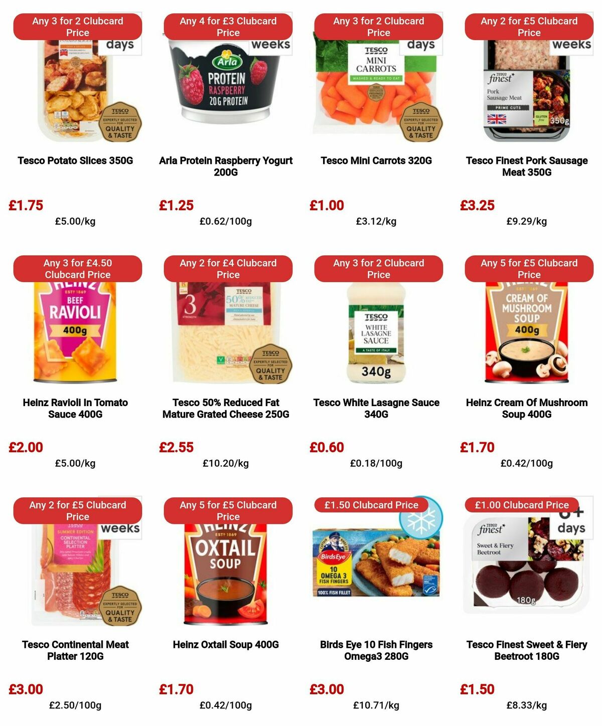 TESCO Offers from 29 February