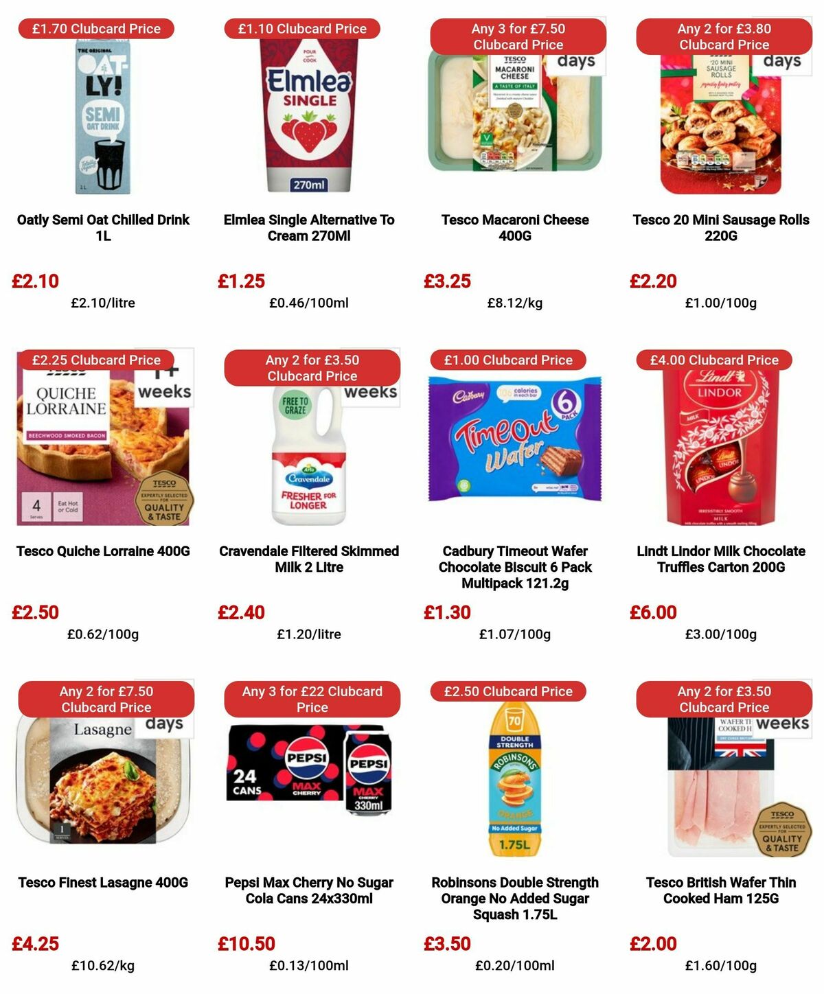 TESCO Offers from 29 February