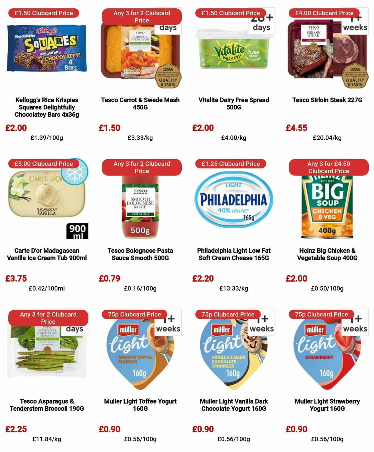 TESCO Offers from 29 February