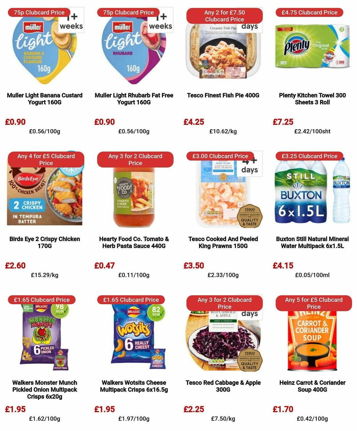 TESCO Offers from 29 February