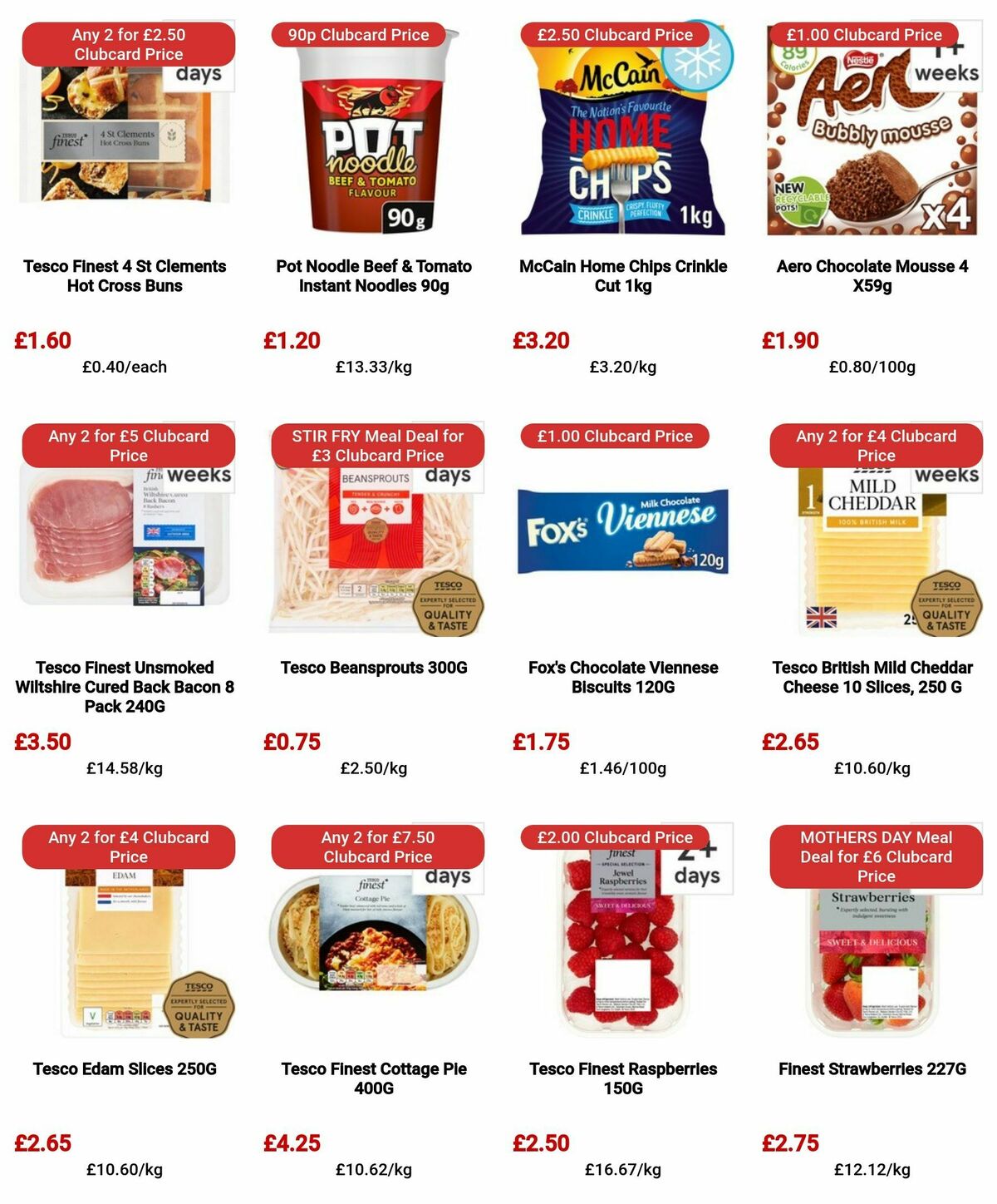 TESCO Offers from 29 February