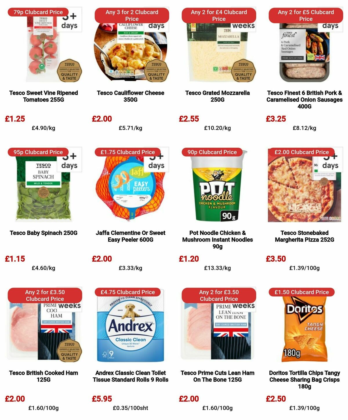 TESCO Offers from 29 February