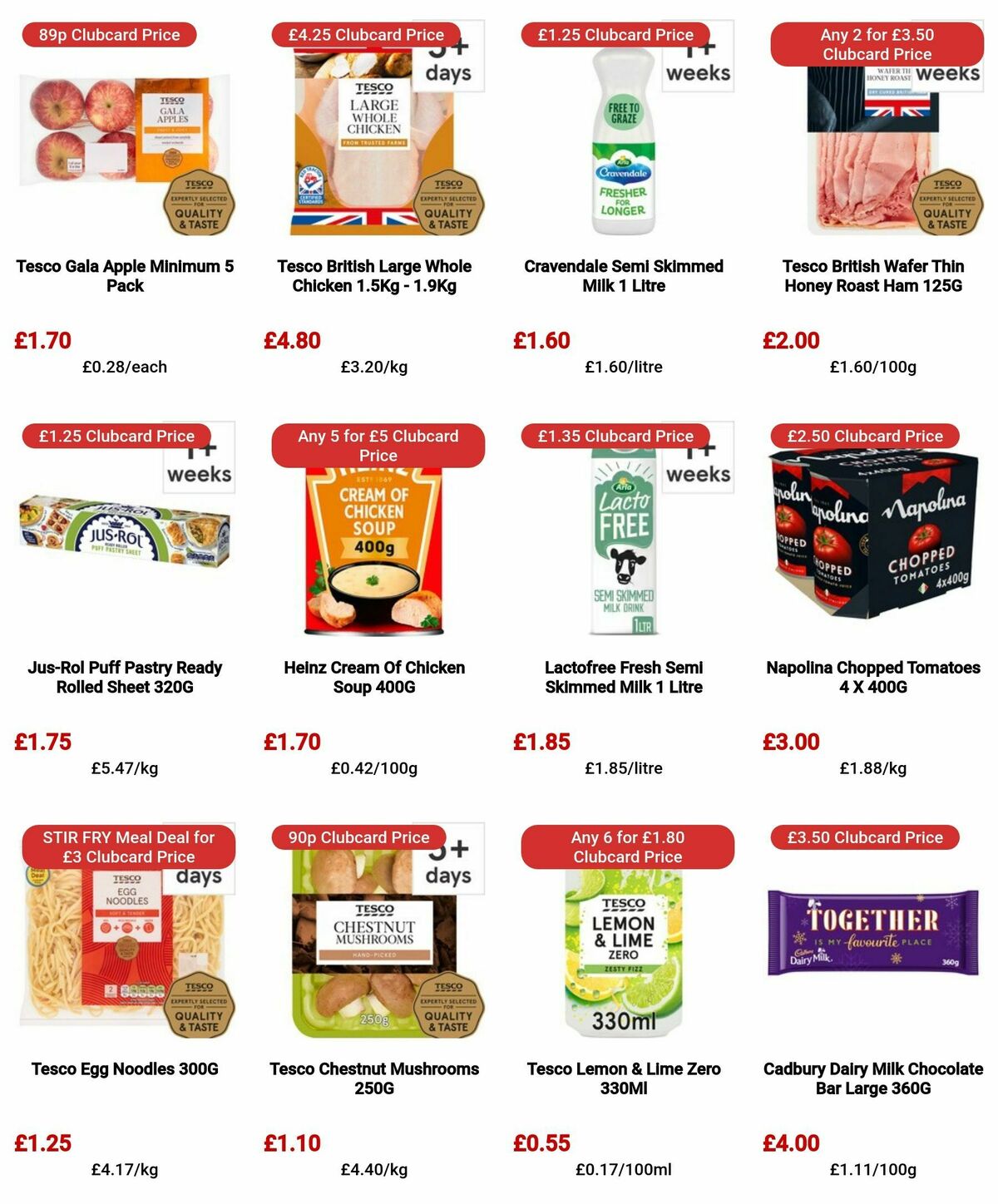 TESCO Offers from 29 February