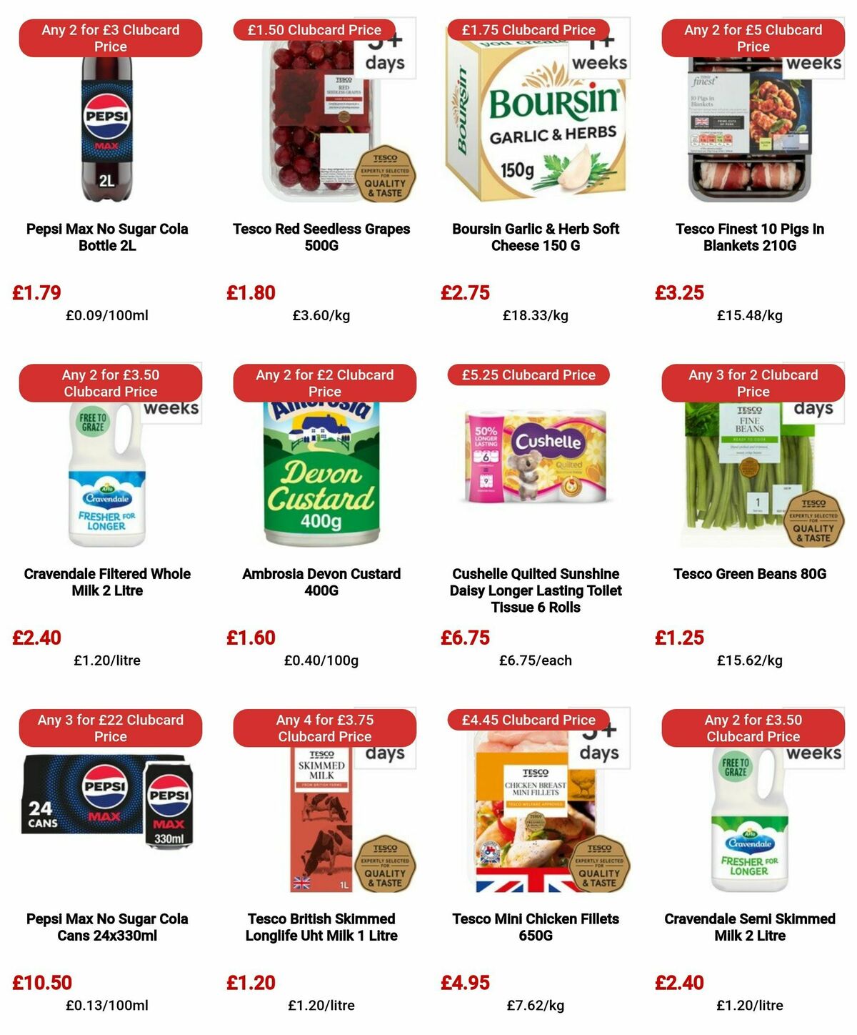 TESCO Offers from 29 February