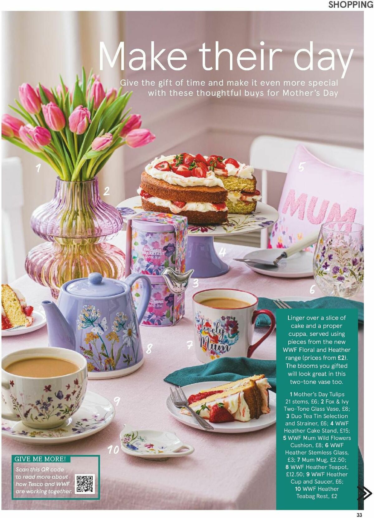 TESCO Magazine March Offers from 1 March