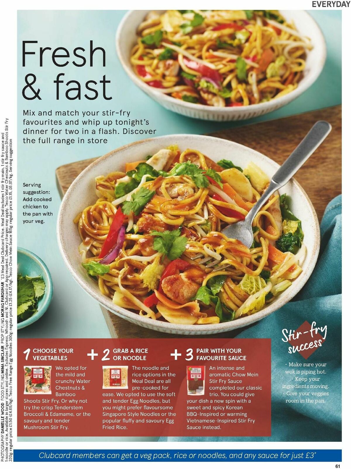 TESCO Magazine March Offers from 1 March