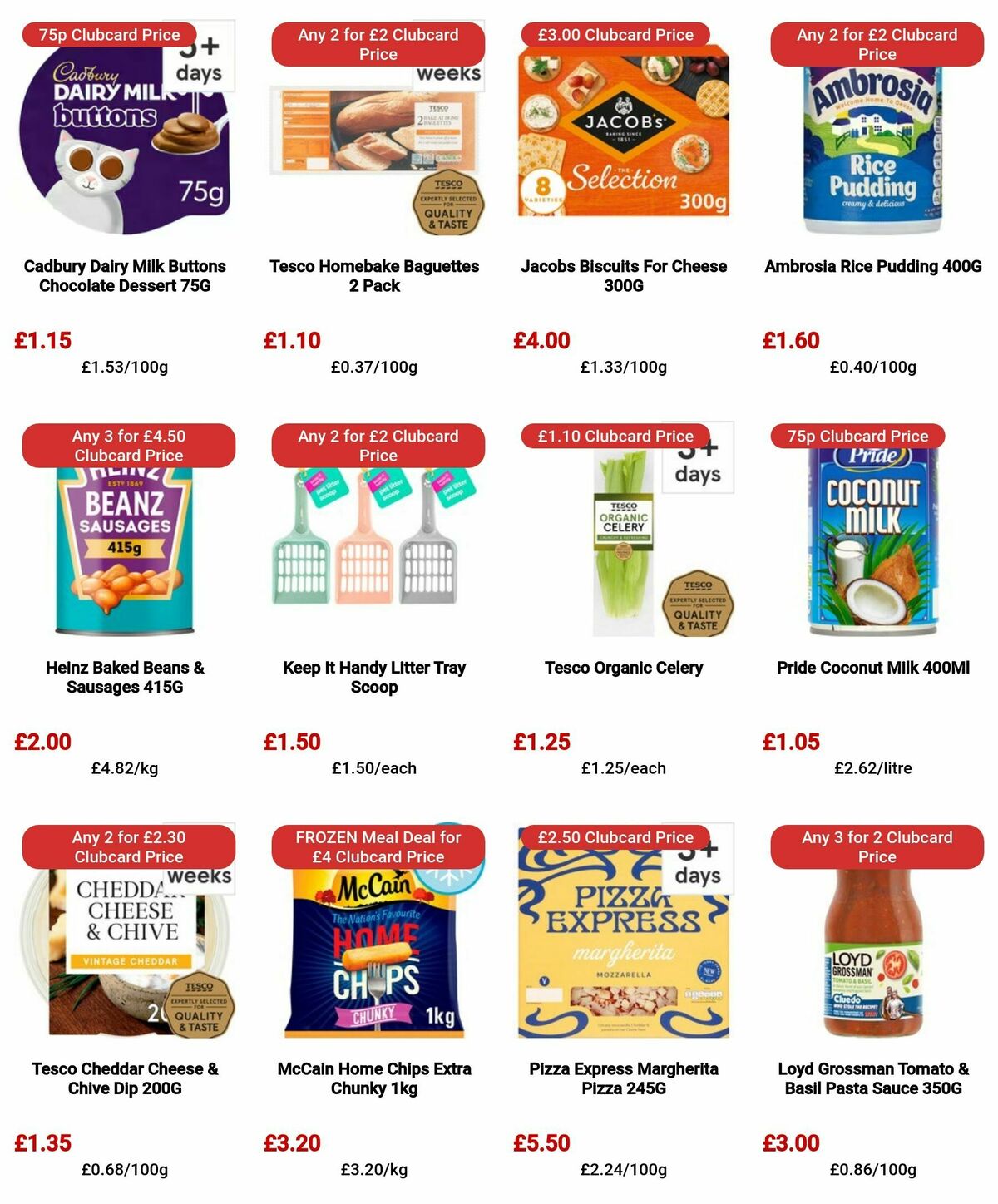 TESCO Offers from 7 March