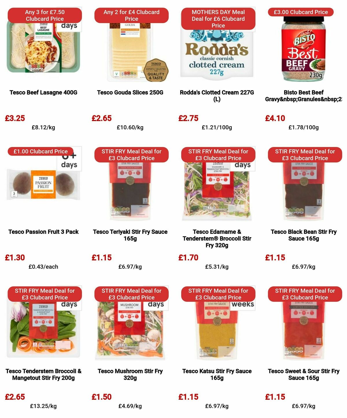 TESCO Offers from 7 March