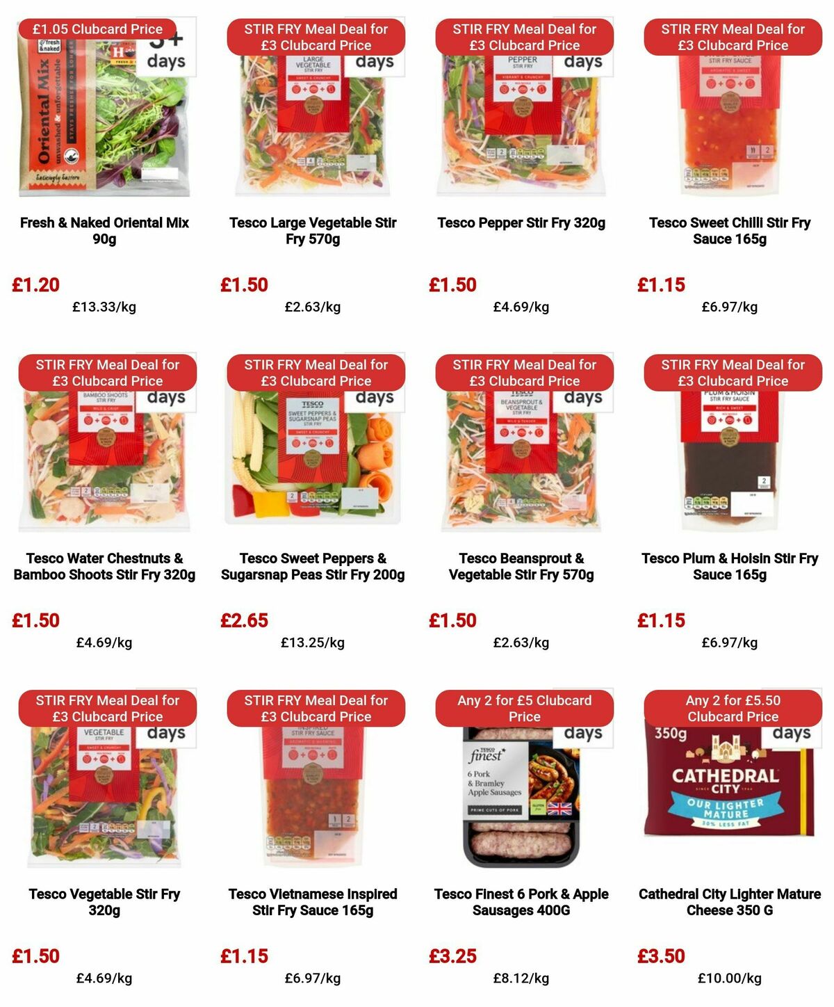 TESCO Offers from 7 March