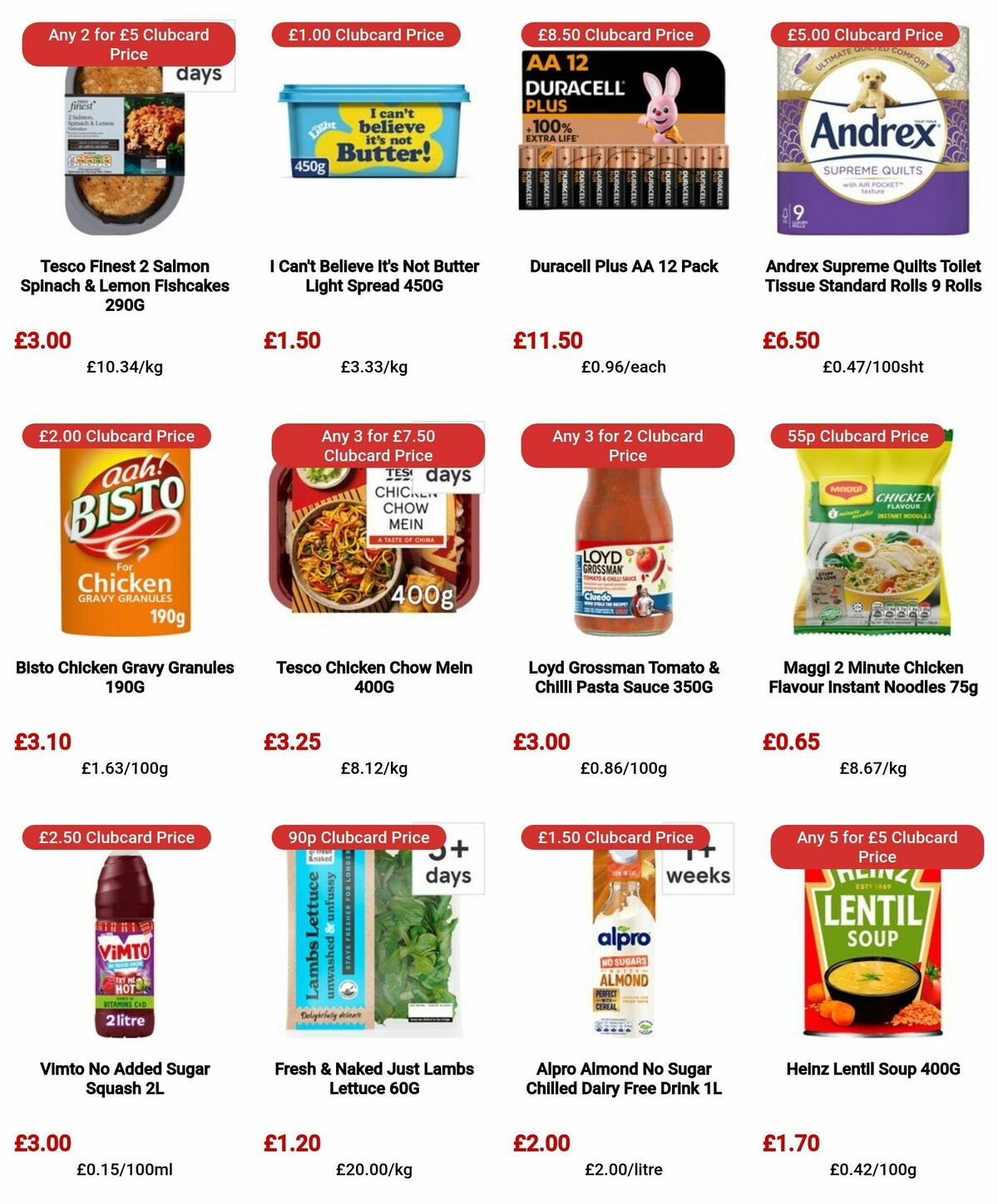 TESCO Offers from 7 March