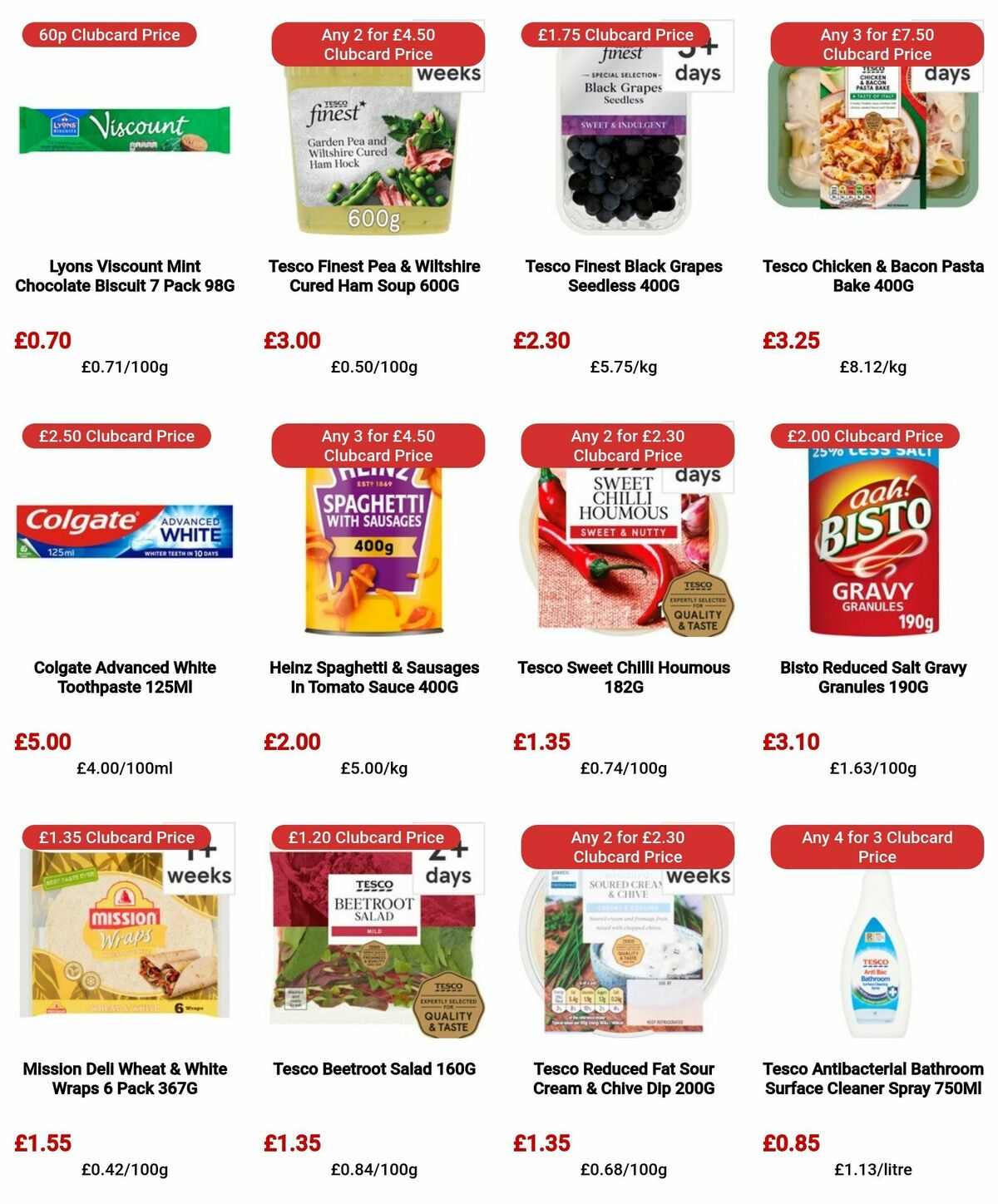 TESCO Offers from 7 March