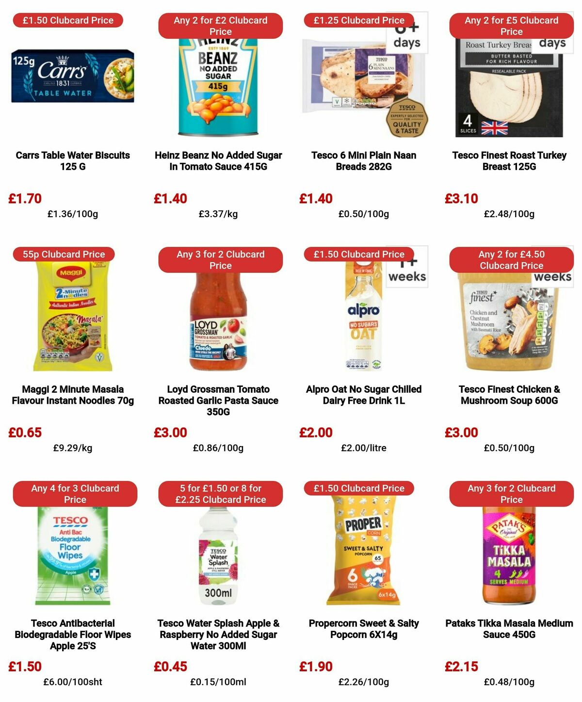 TESCO Offers from 7 March